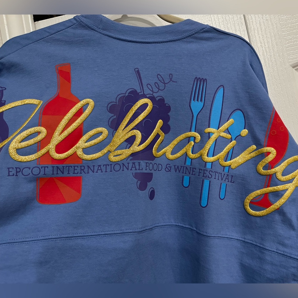Disney spirit jersey, Epcot Food and Wine festival 2021.